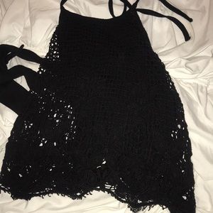 Cute lace halter